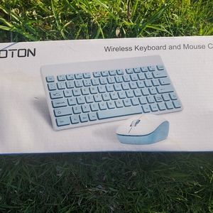 Wireless keyboard and mouse